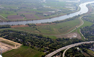 Figure 1a: The former disposal site \'Spadenlander Busch\'´(original)... 