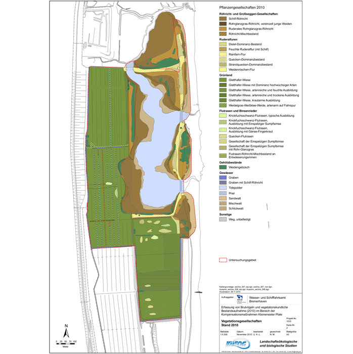 Figure 6: Structure diversity on the project area in 2010 (KÜFOG 2010) 
